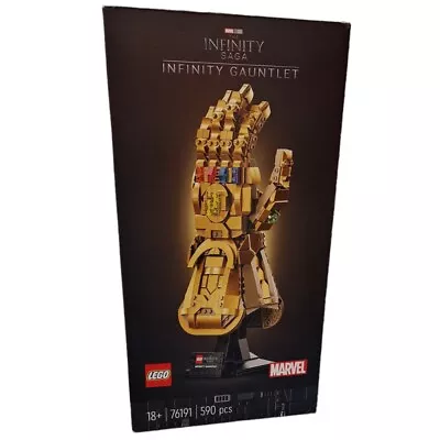Buy LEGO Marvel Infinity Gauntlet Thanos Set - Brand New & Sealed #76191 • 59.99£