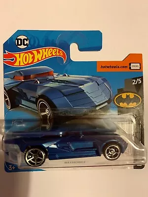 Buy Hot Wheels - DC Comics - Blue Batmobile - Short Card • 5.95£