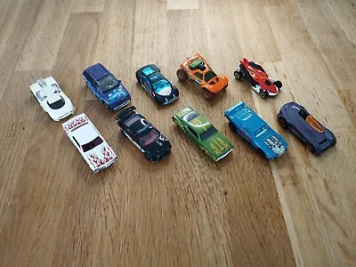 Buy Hot Wheels Bundle Job Lot Of 10 Diecast Cars Plymouth Dodge Charger Ford Rivited • 14.99£