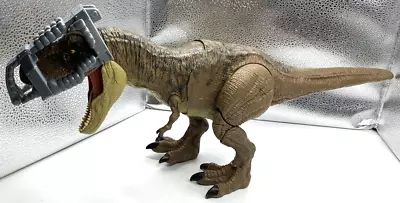 Buy Jurassic World Stomp 'n Escape T-Rex Dinosaur Figure With Sounds Tyrannosaurus  • 8.99£