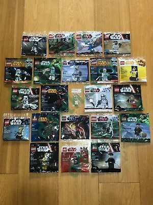 Buy 🔹NEW🔹 Lego Star Wars Minifigure Polybags Collection From 2007 🔹RARE🔹 • 2,500£