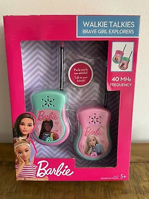 Buy Set Of 2 Barbie Walkie Talkies • 13.50£