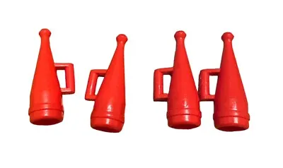 Buy X 4 Playmobil Vintage Red Fire Extinguisher Police Gas Station Works • 4£