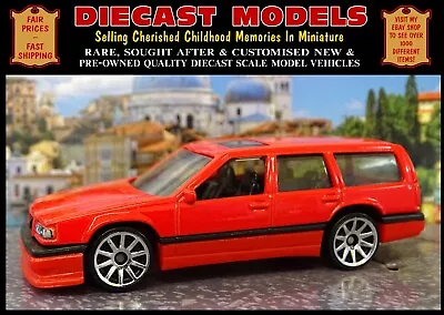 Buy Volvo 850r Estate; 1991-1997; Hot Wheels Diecast Collectors Model Car New Carded • 9.90£