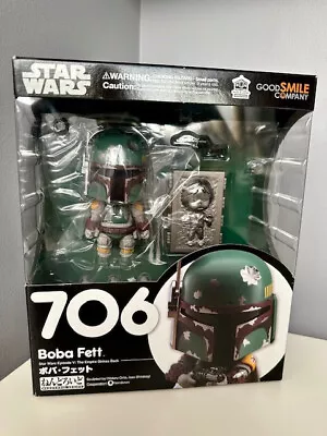 Buy Nendoroid 706 Boba Fett Star Wars Figure New Sealed Authentic Good Smile Company • 214.12£