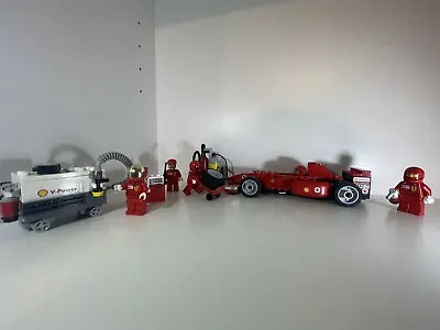 Buy Retired 8673 LEGO Ferrari F1 Fuel Stop • 55£