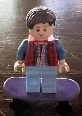 Buy Lego Back To The Future - Marty McFly Minifigure From Set 21103 • 41.75£