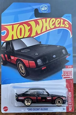 Buy Hot Wheels Ford Escort RS2000 Red Edition *DAMAGED READ • 8.99£