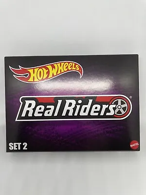 Buy Hot Wheels RLC Real Riders Wheels Set Number 2 Brand New And Sealed  • 25£