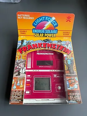 Buy BANDAI FRANKENSTEIN  / SUPER RARE BOXED / MINT / Solar Powered Electronic Game • 200£