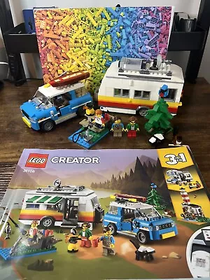 Buy LEGO Creator Caravan Family Holiday 3 In 1 (31108) • 31.95£