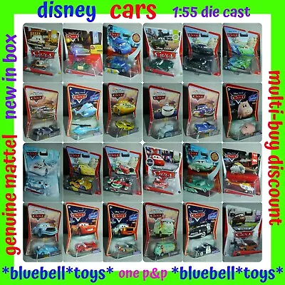 Buy Disney Cars NEW In BOX 1:55 Scale Die-cast Mattel Multi-auction Huge Choice • 11.99£