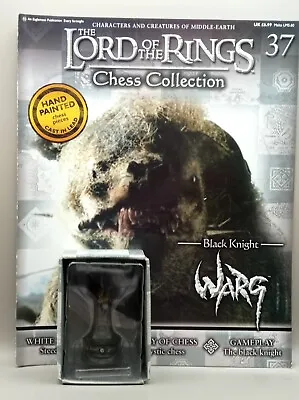 Buy Eaglemoss Lord Of The Rings Chess Collection Warg Issue 37 With Magazine • 12£