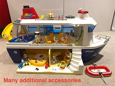 Buy PLAYMOBIL 6978 Family Fun Cruise Ship With Accessories • 60£