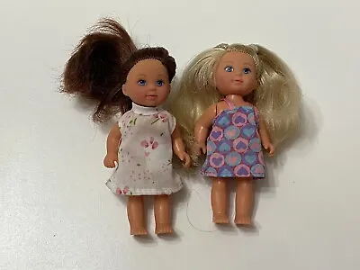 Buy Barbie Samba Dolls Small Chelsea And Shelly Steffi Love 4.5” Bundle X2 Kids • 6£