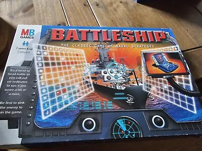 Buy Battleship Hasbro MB Vintage 1999 Edition Naval Strategy Instructions Missing • 11.50£