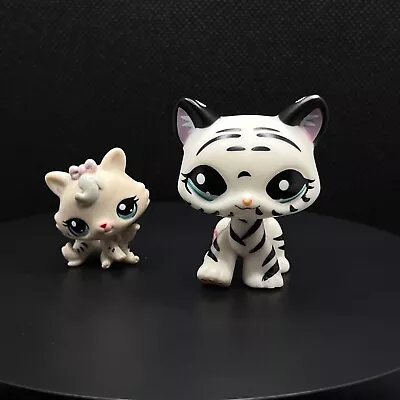 Buy Littlest Pet Shop LPS 3586 Tiger Baby & Stripes Cat Tiger Mommy • 17.99£