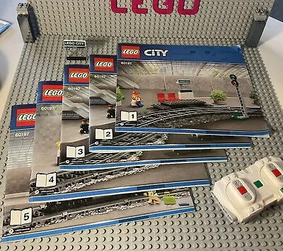 Buy Lego City Passenger Train Set 60197 Instructions, 88010 Remote Control, Sticker • 14.99£