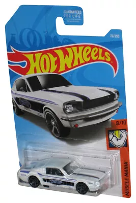 Buy Hot Wheels Muscle Mania 8/10 (2017) White '65 Mustang 2+2 Fastback Car 72/250 • 10.93£