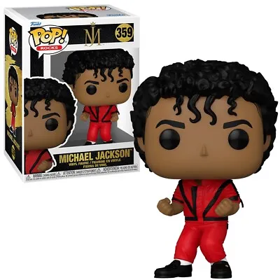 Buy Funko POP! Rocks Michael Jackson (Thriller) #359 Vinyl Figure New • 15.99£