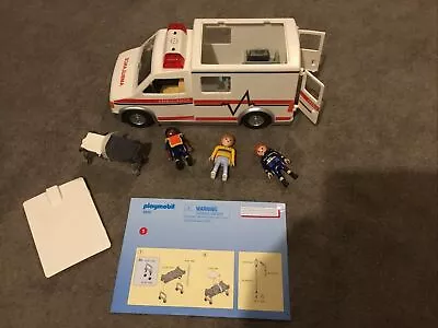 Buy Playmobil Ambulance 5952 Characters Extras Complete Instructions  • 5£