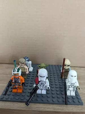 Buy Lego Star Wars 7 X Mini Figures Yoda, Luke, Troopers • 25£