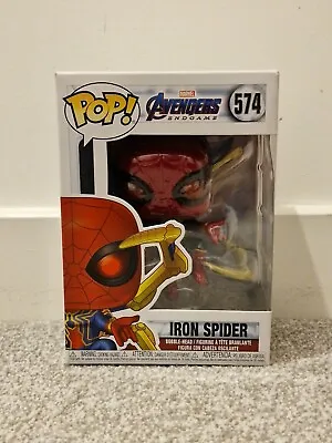 Buy Iron Spider 574 Funko Pop Spiderman Avengers Endgame - BRAND NEW • 9.99£