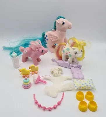 Buy My Little Pony G1 Bundle Accessories & Clothing 1983-85 Hasbro A74 • 39.99£