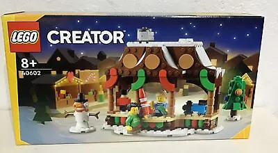 Buy Lego Winter Market Stall Boxed Lego 40602 Brand New In Sealed Box .creator • 14.95£