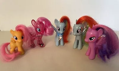 Buy My Little Pony Miniature G4 Bundle Pinkie Pie Twilight Sparkle Rainbow Dash 2010 • 4£