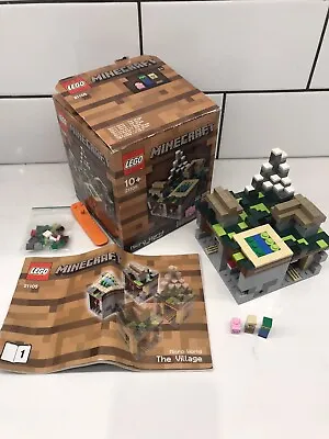 Buy Lego Minecraft Micro World The Village 21105 Pig & Zombie Micromobs AS79 • 24.99£