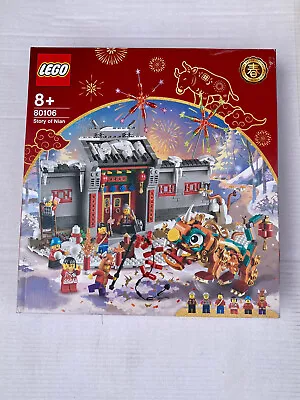 Buy LEGO 80106 Story Of Nian (1067 Pieces) Lunar New Year Set - Brand New & Sealed • 54.99£