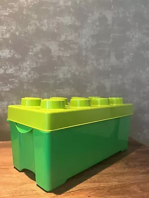 Buy LEGO Storage Brick Stackable Box 8 Stud Building Block Container Green • 20£