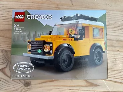 Buy LEGO CREATOR: Land Rover Classic Defender (40650) Brand New Sealed • 12.50£