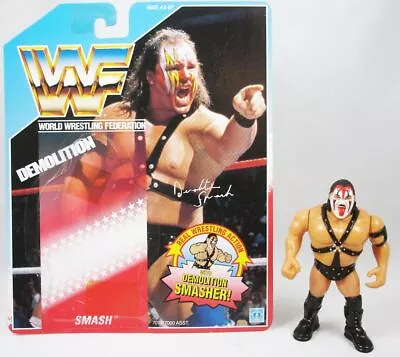 Buy WWF Hasbro - Demolition Smash (Loose With USA Card) • 70.84£