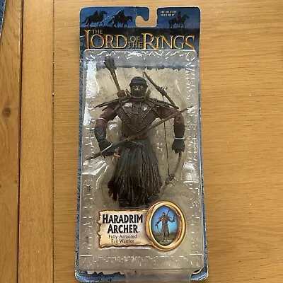 Buy Toy Biz The Lord Of The Rings Haradrim Archer The Return Of The King Sealed T15 • 17£