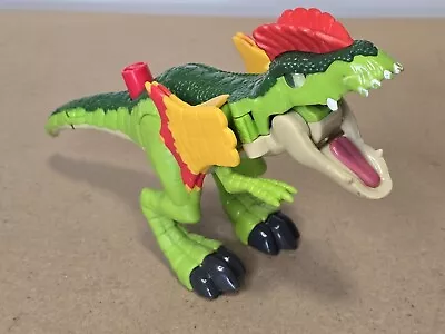Buy Imaginext Jurassic World Dilophosaurus Dinosaur Action Figure Toy • 5.99£