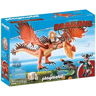 Buy Playmobil How To Train Your Dragon Hookfang & Snotlout Set 9459 • 30£