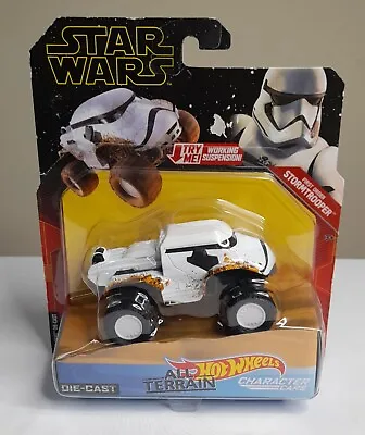 Buy New Hot Wheels Star Wars First Order Terrain Stormtrooper Die Cast Toy Car  • 9.50£