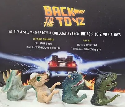 Buy Jurassic Park Lost World Vintage Finger Puppets 1996 Dinosaurs Bundle A48 • 19.99£