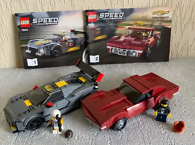 Buy LEGO 76903 Speed Champions Chevrolet Corvette C8.R Race Car And 1968 Chevrolet • 12.50£