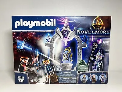 Buy Playmobil Novelmore Knights Temple Of Time 70223  With Invincibus And LED Sword • 27.99£