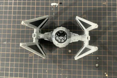 Buy Bandai 1:72 Star Wars TIE Interceptor Model Kit Built Incomplete Spares • 39.99£