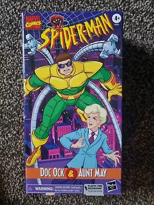 Buy Marvel Legends Series - Doc Ock & Aunt May Figure 2 Pack VHS Box • 59.99£