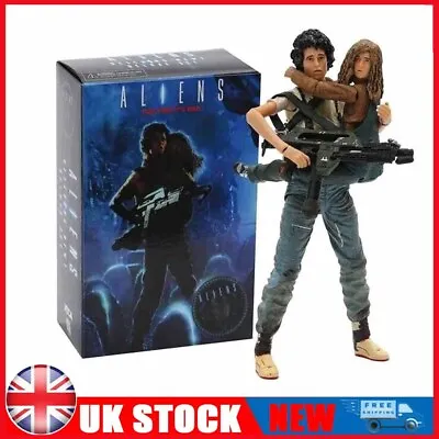 Buy 7  NECA Aliens 30th Anniversary Rescuing Newt Deluxe Set Action Figure Toys Gift • 37.59£