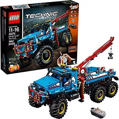 Buy LEGO Technic 6x6 All Terrain Tow Truck 42070 Building Kit (1862 Pieces) • 441.92£