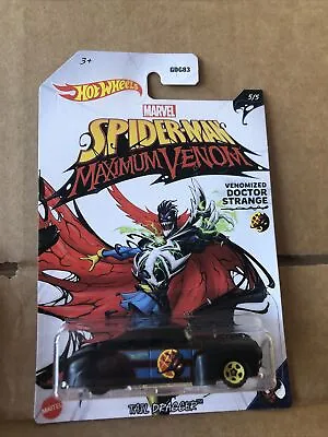 Buy HOT WHEELS MARVEL SpiderMan Maximum Venom Venomized Doctor Strange -Tail Dragger • 3.99£
