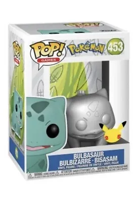 Buy Funko Pop Games - Pokemon  25th Anniversary - Bulbasaur Silver Special Edition # • 1£