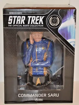 Buy Eaglemoss Star Trek Official Busts Collection #9 Commander Saru New In Box • 49.99£