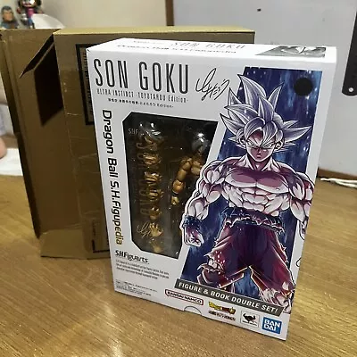 Buy Bandai Sh Figuarts Dragonball Ultra Instinct Son Goku Toyotarou Edition Figure • 189.99£